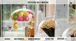 Desktop Screenshot of patisserie2moulins.com